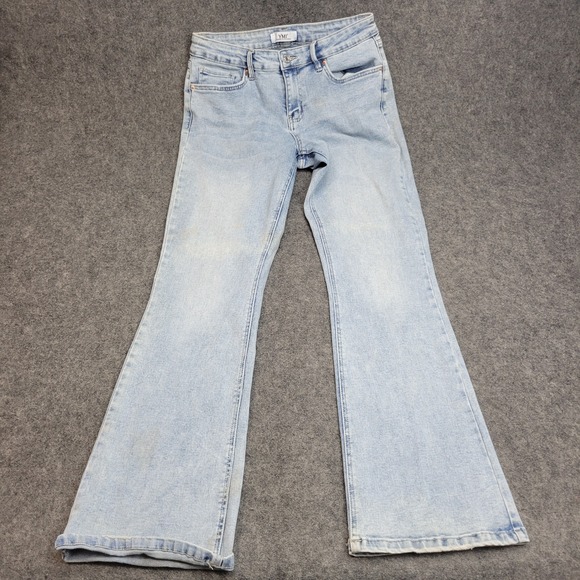 YMI Jeans Womens 9/29 Light Wash Stretch Boho Streetwear Bootcut Leg Y2K Fairy - Picture 3 of 12